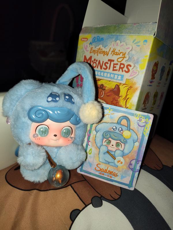 Jotoys Q.Kid Emotional Hairy Monsters Series Blind Box Plush Bag
