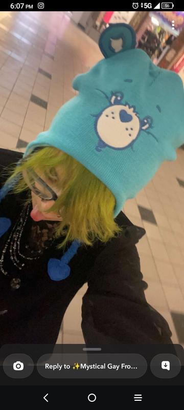 Care Bears Grumpy Bear Tassel Beanie | Hot Topic display picture 1