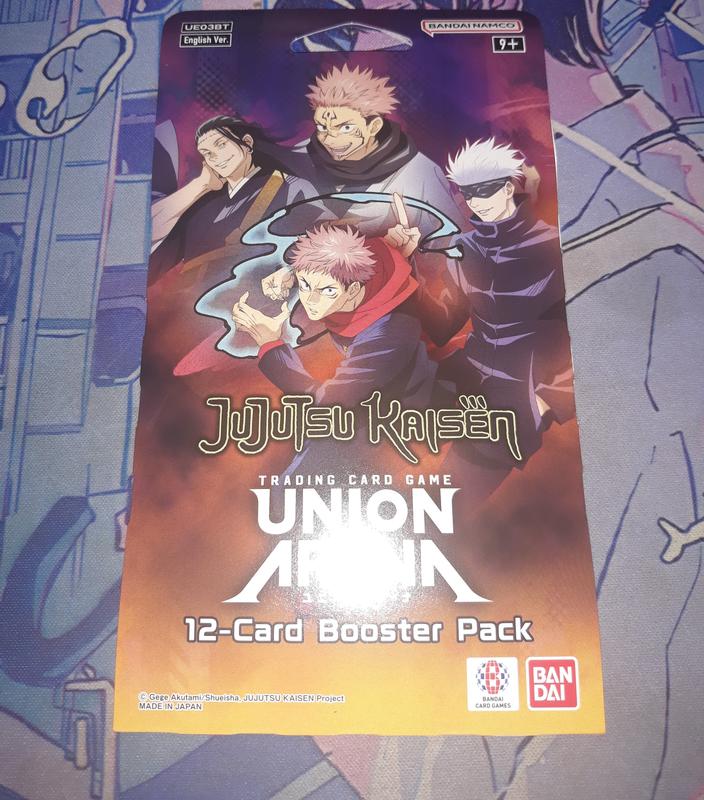 jjk booster box JUJUTSU KAISEN (JJK Union Arena) Vol. 1 Pack There will only be 100 of the cards with a serial number produced making it a strong chase card! Whats Inside a Jujutsu Kaisen