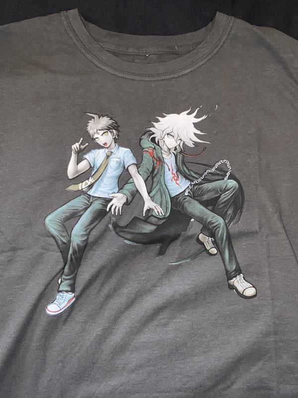 Danganronpa Nagito Komaeda Hajime Hinata Girls T-Shirt Hot Topic