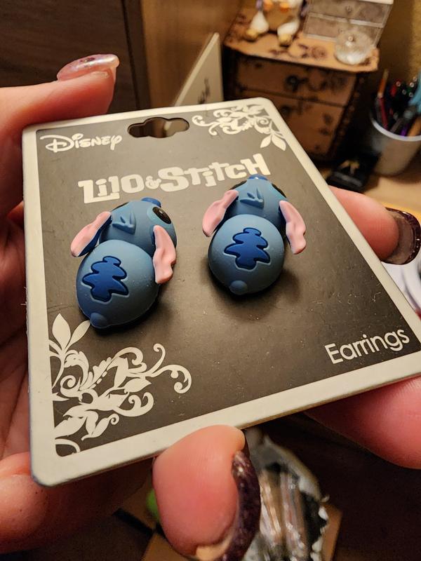 Stitch hot sale biting earrings