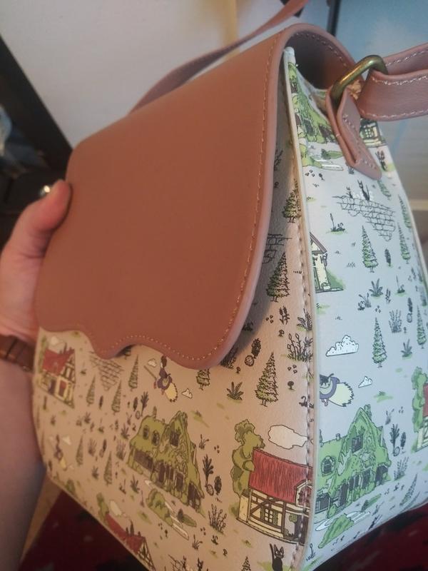Studio Ghibli Kiki's Delivery Service Map Crossbody Bag