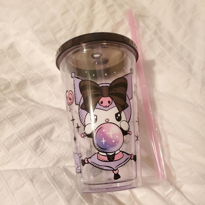 Hot Topic Kuromi Fortune Acrylic Travel Cup