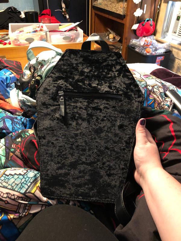 Coffin backpack hot clearance topic