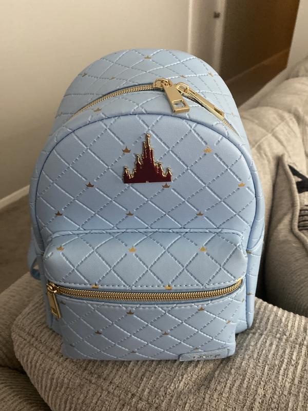 Loungefly Blue Castle cheapest Mini Backpack