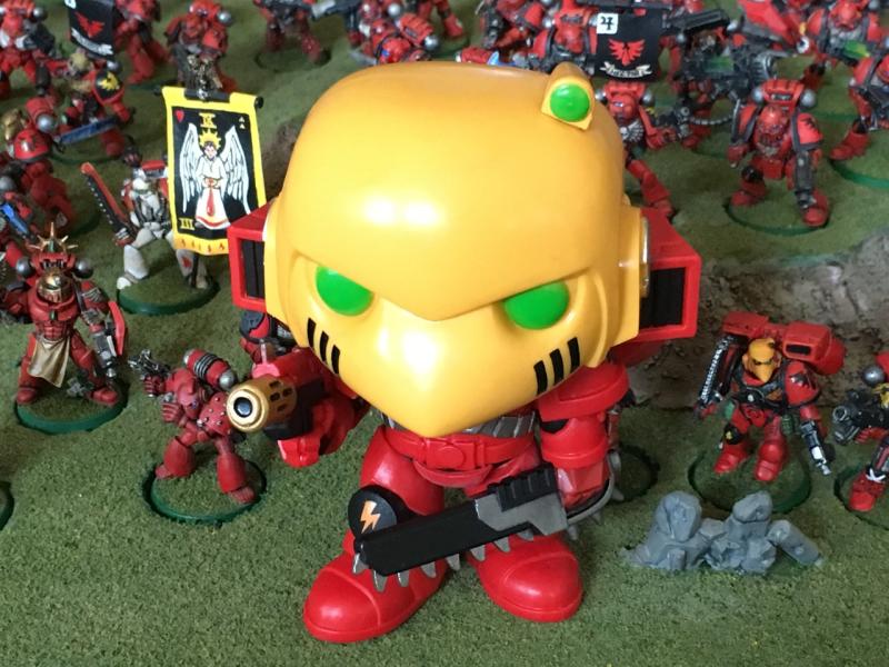 Funko Warhammer 40,000 Pop! Games Blood Angels Assault Marine