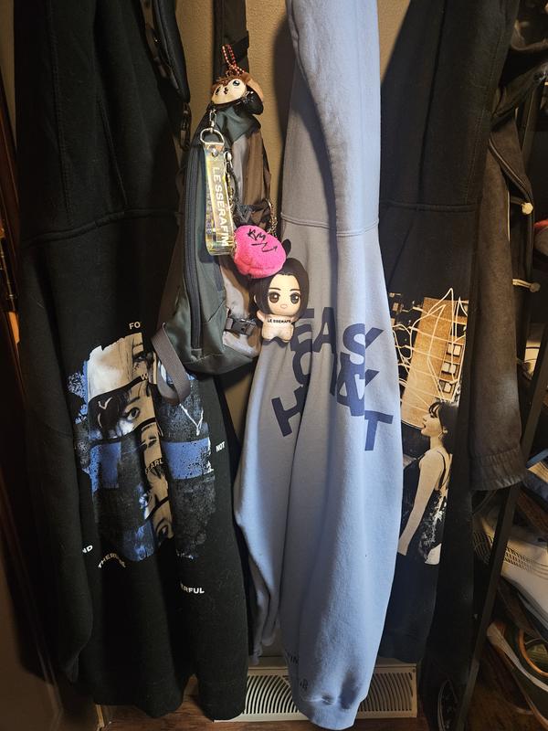 LE SSERAFIM PUREFLOW Eye Panels Hoodie Hot Topic Exclusive | Hot Topic