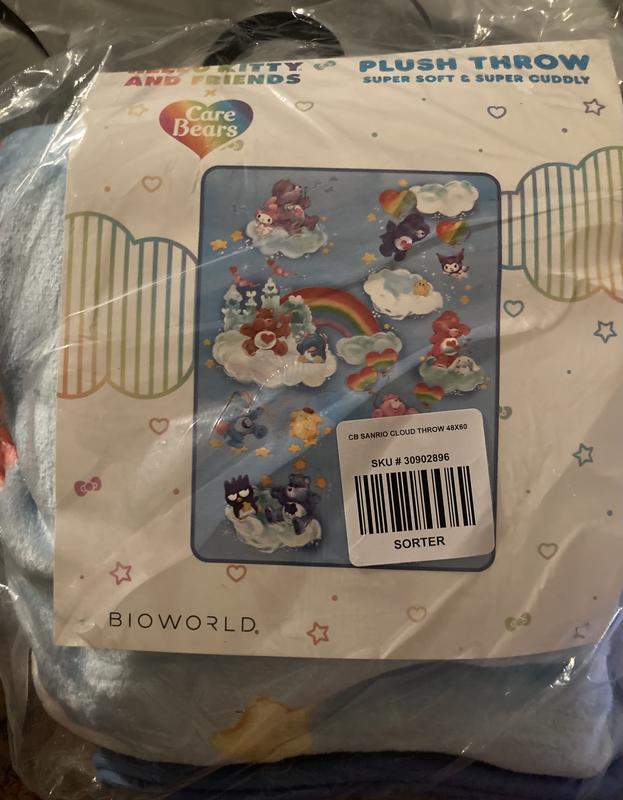 Care Bears hotsell Plush Throw Blanket and 3 Sock Pair Bundle