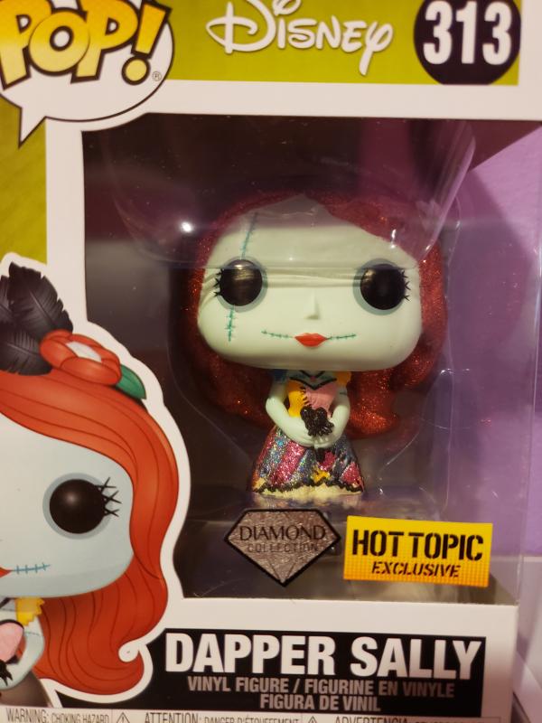 Funko Pop! Disney #313 Nightmare Before Christmas Dapper Sally  (Hot Topic Exclusive) : Toys & Games