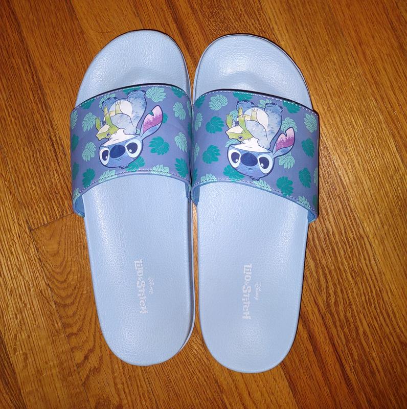 Disney Lilo & Stitch Frog Stitch Slide Sandals | Hot Topic