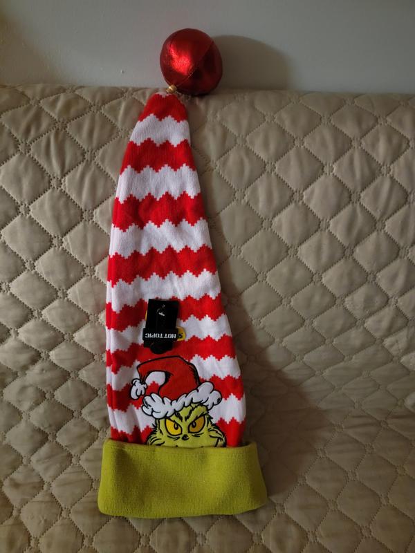 Seuss How The Grinch Stole Christmas! Santa Hat Hot Topic