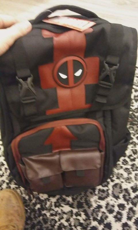 Marvel Deadpool Tactical Built Backpack | Hot Topic