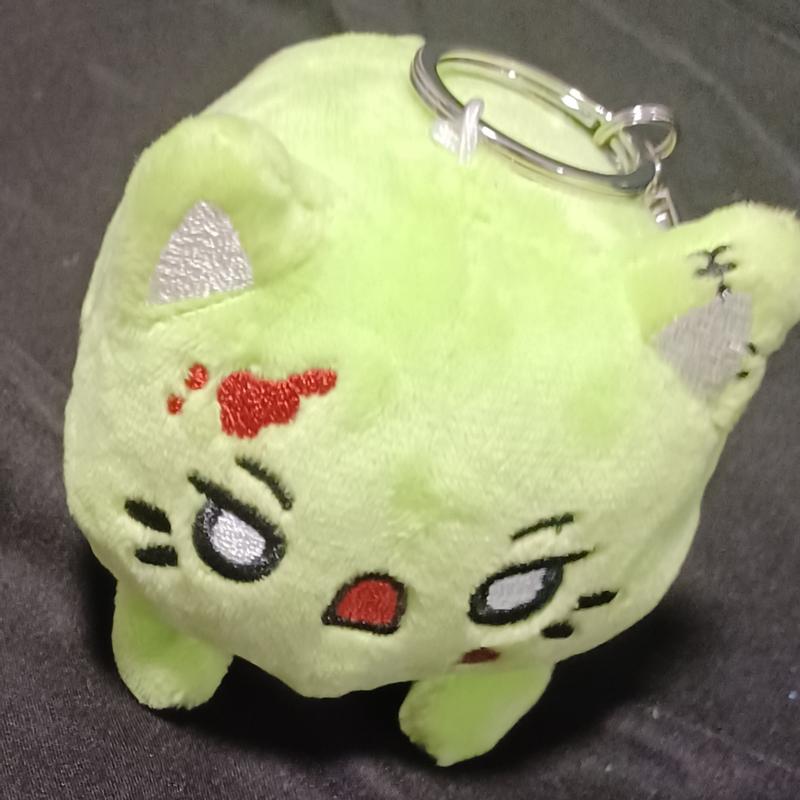Tasty Peach Meowchi Zombie Plush Key Chain | Hot Topic