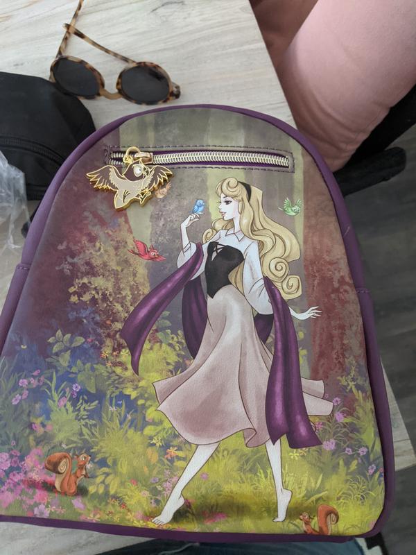 Loungefly Disney Sleeping Beauty Aurora Illustration Mini  display picture 1