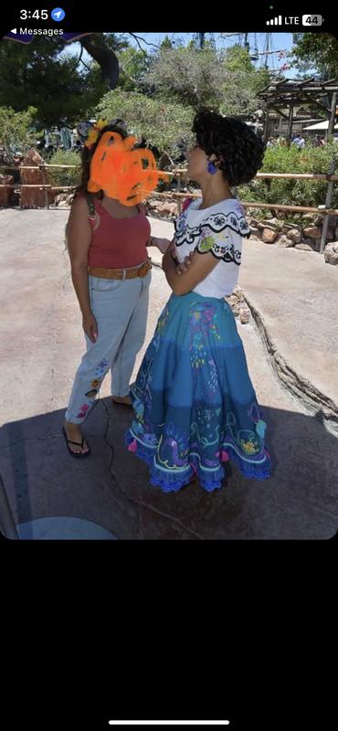 Encanto Mirabel Disney Movie Dress + Purse For Girls Fits Ages 12-14  HALLOWEEN