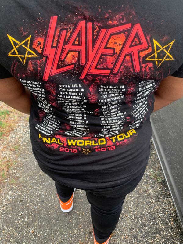 Slayer Final World Tour T Shirt Hot Topic