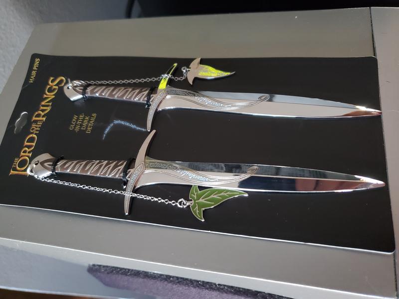 The Lord Of The Rings Sting Glow-In-The-Dark Hair Sticks 