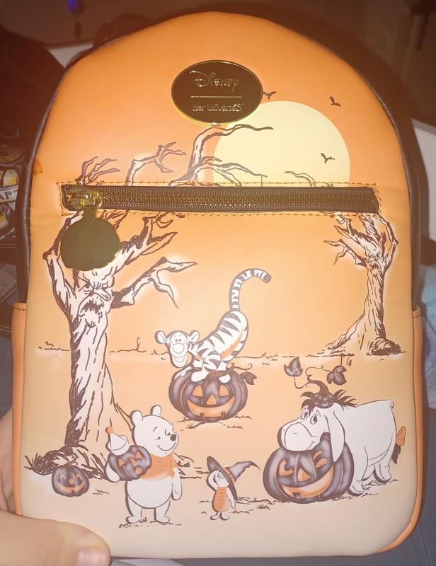 Her Universe Disney Winnie The Pooh Pumpkins Mini Backpack  display picture 1