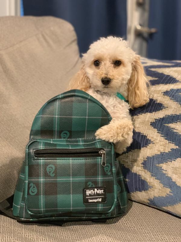 Loungefly Harry Potter Slytherin Plaid Mini Backpack Hot Topic