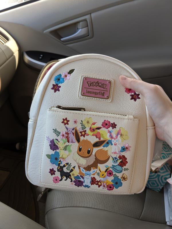 限定＊Loungefly Pokemon Eevee Eeveelutions Backpack Amazon.com | Loungefly Pokemon Eeveelutions Mini Backpack