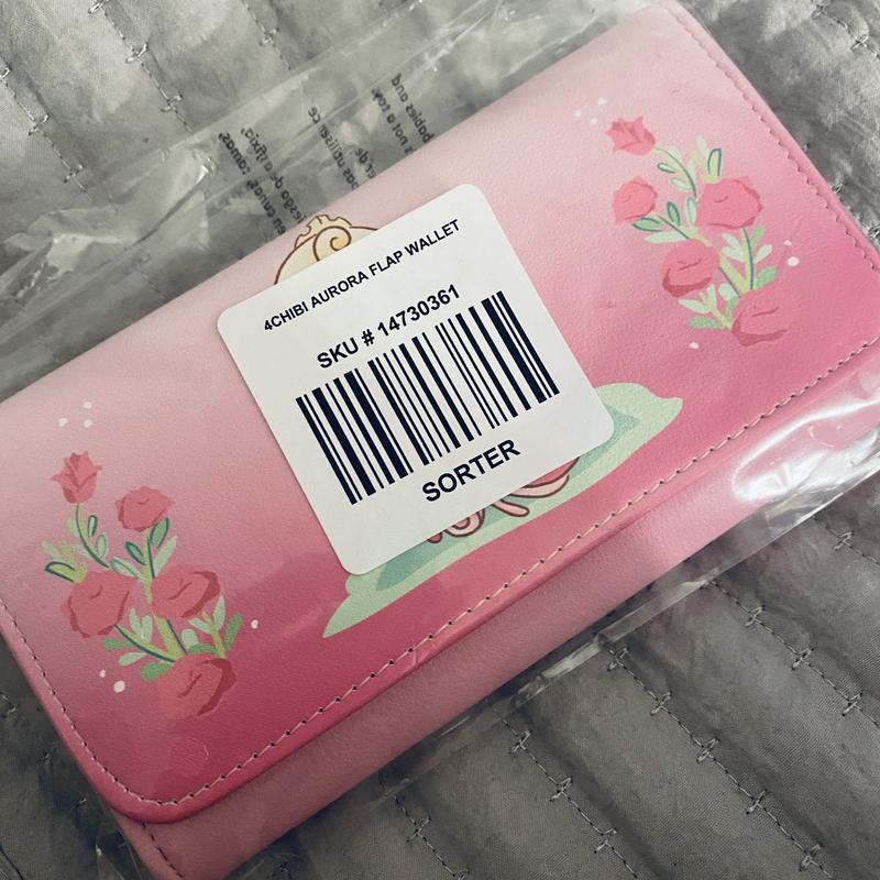 Loungefly Disney Sleeping Beauty Chibi Aurora Flap Wallet