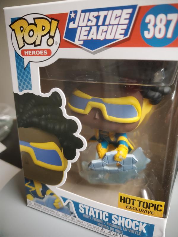 Funko DC Comics Justice League Pop! Heroes Static Shock Vinyl