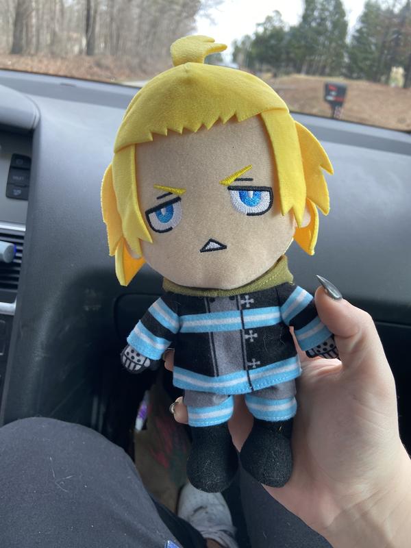 22cm Anime Fire Force Arthur Boyle Plush Doll Stuffed Toy Pillow