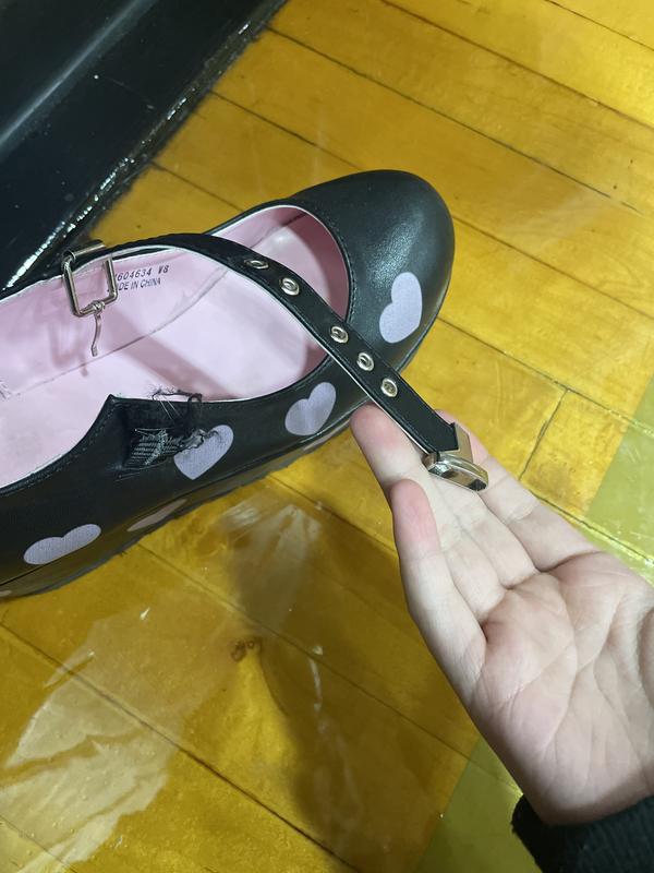 Pink Heart Platform Mary Janes | Hot Topic