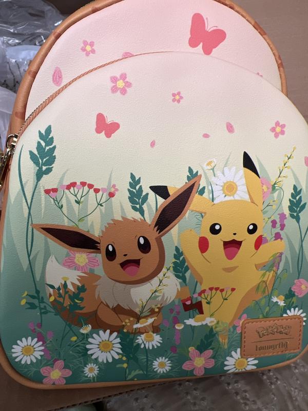 🚦Loungefly Pokemon Pikachu & Eevee Berries Mini Backpack - Exclusive - New!