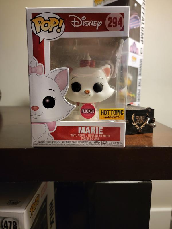 Funko Disney The Aristocats Pop! Marie (Flocked) Vinyl Figure Hot