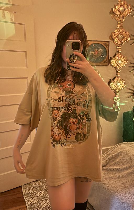 Over The Garden Wall Pottsfield Girls Extreme Oversized T