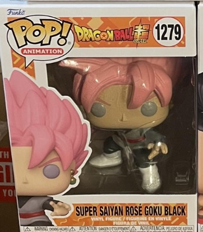 Boneco Funko Pop Dragon Ball Goku Black Super Saiyan Rose *ATC
