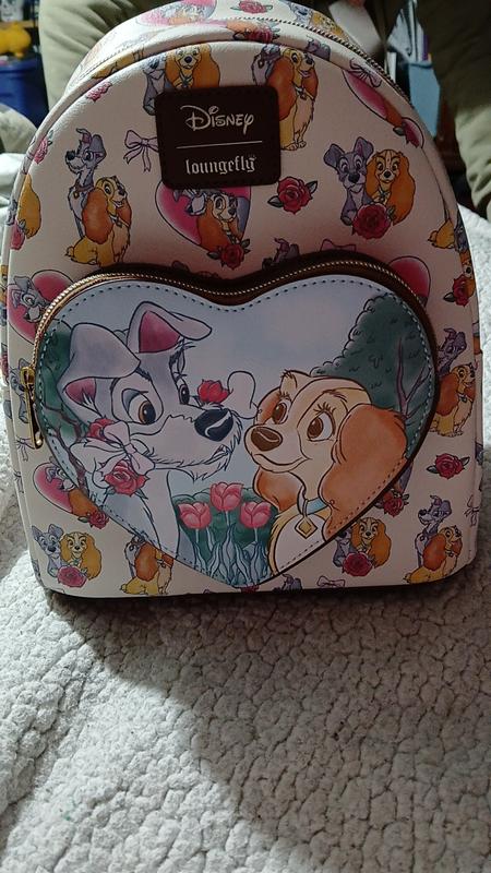 Loungefly Disney Lady And The Tramp Hearts & Roses Mini