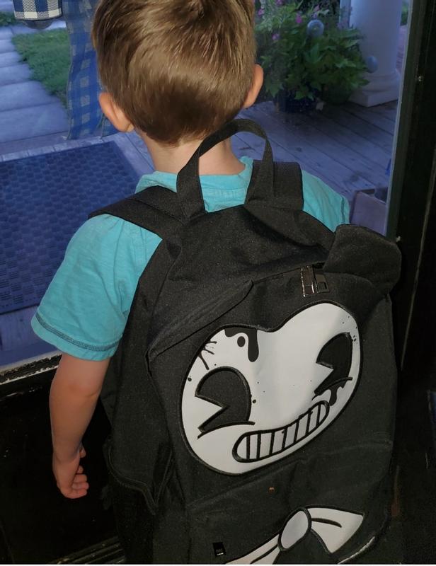 Bendy Face Splatter Backpack Hot Topic