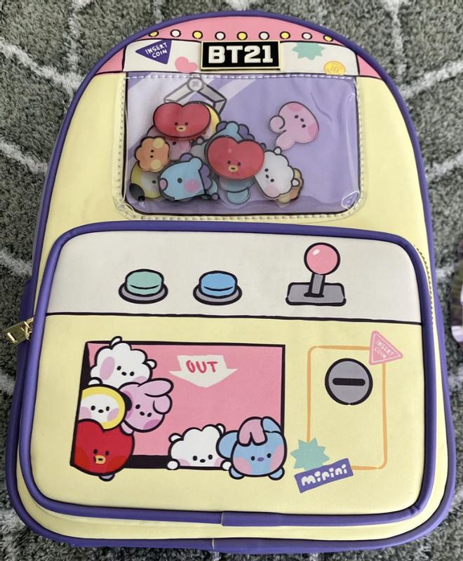 bt21 claw machine mini backpack BT21 Claw Machine Mini Backpack