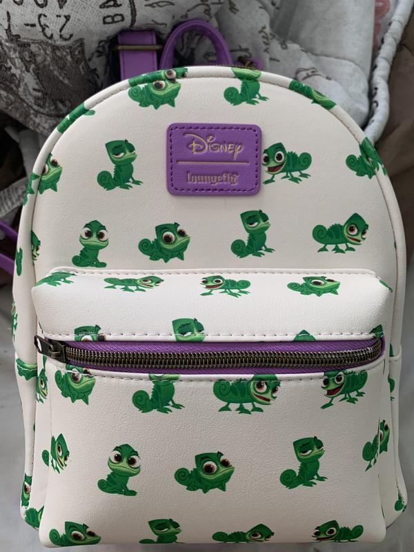 Loungefly Disney Tangled Pascal Poses Mini Backpack & Cardholder NWT -  Has Issue