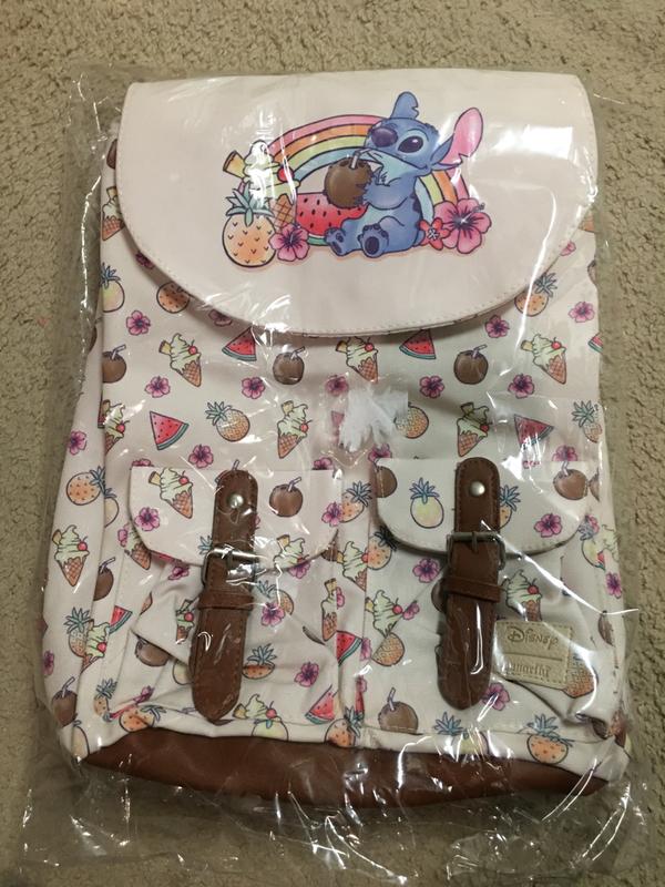 Loungefly Disney Lilo & Stitch Tropical Treats Drawstring  display picture 3