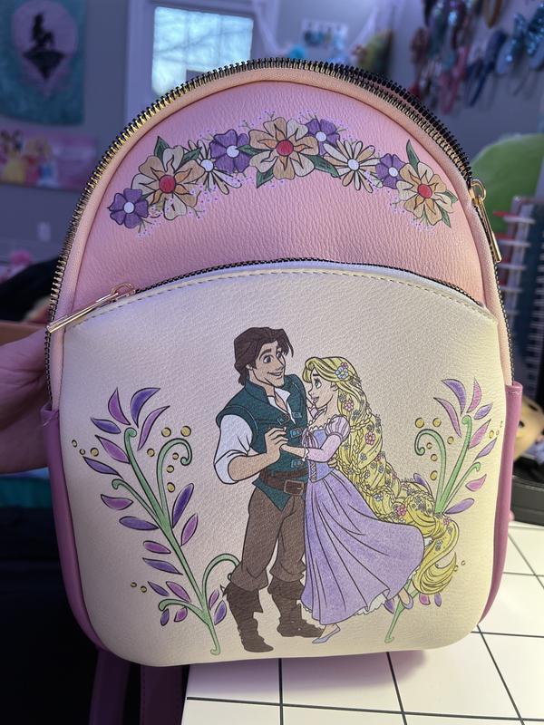 Coming Soon: Exclusive Loungefly Disney Tangled Rapunzel Stars Mini Backpack  💎 Only available at @hottopic