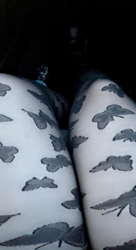 Blue Butterfly Tights, Hot Topic