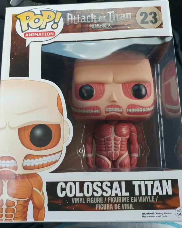Funko Attack On Titan Pop Animation Colossal Titan 6 Vinyl Figure Hot Topic