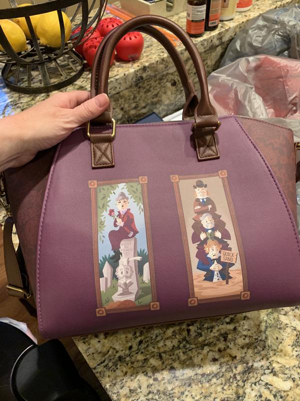 Disney Loungefly Haunted Mansion Stretching Potraits Purse