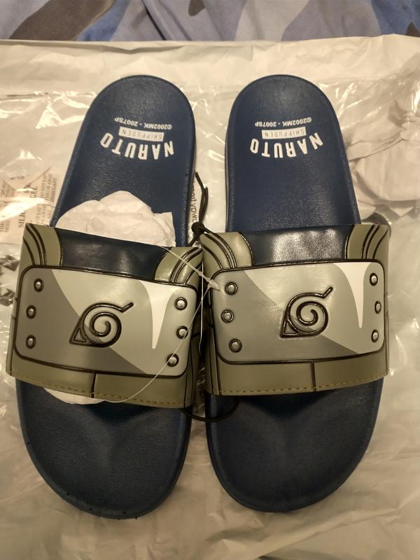 Naruto Shippuden Kakashi Cosplay Slide Sandals Hot Topic