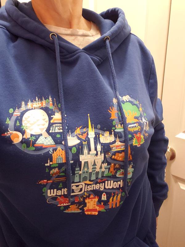 Disney World 50th Anniversary Hoodie Zip Up Sweater Jacket 3XL 2024