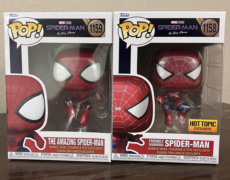 Spider man funko hot sale pop hot topic