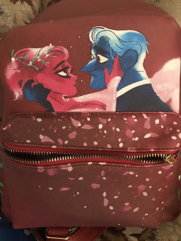 HOT TOPIC?NWT! Lore Olymus Love Mini Backpack Lore Olympus Hades & Persephone Kiss Mini Backpack  main image 4