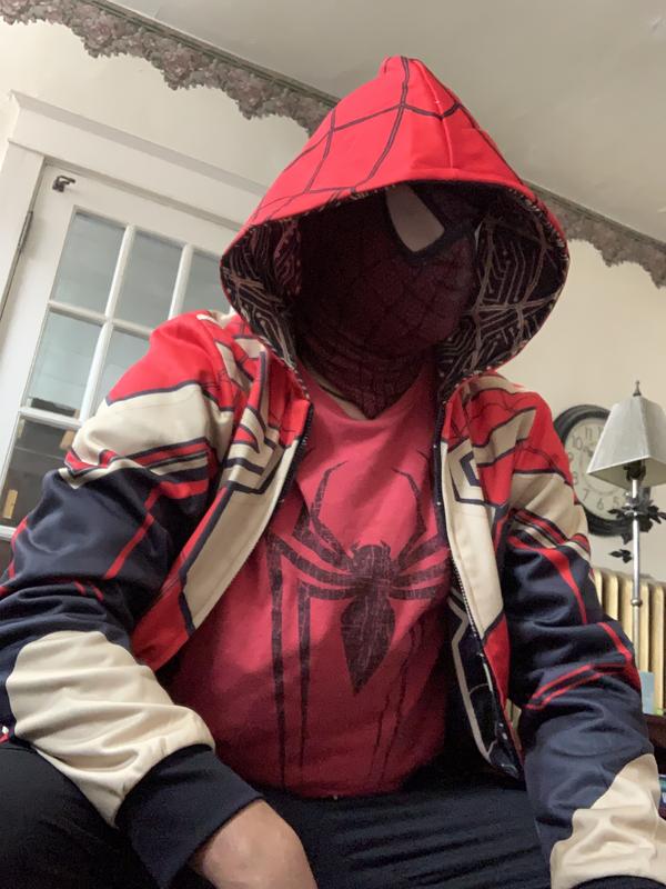 Hot topic hotsell spiderman hoodie