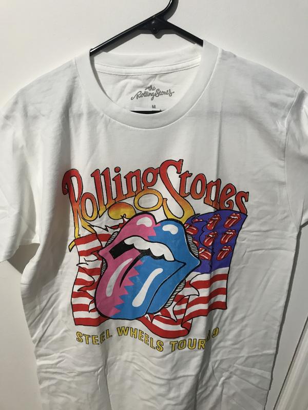 Rolling Stones Steel Wheels Tour Mens Tee – chaser