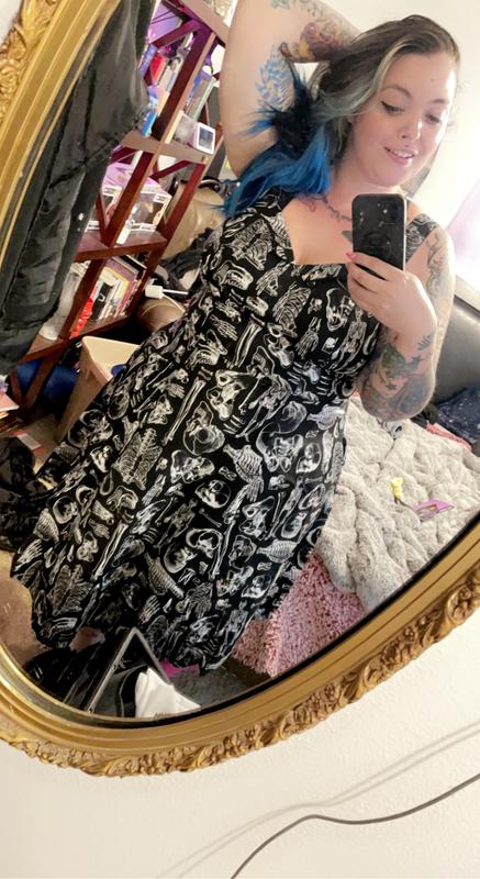 Hot topic skeleton dress hotsell