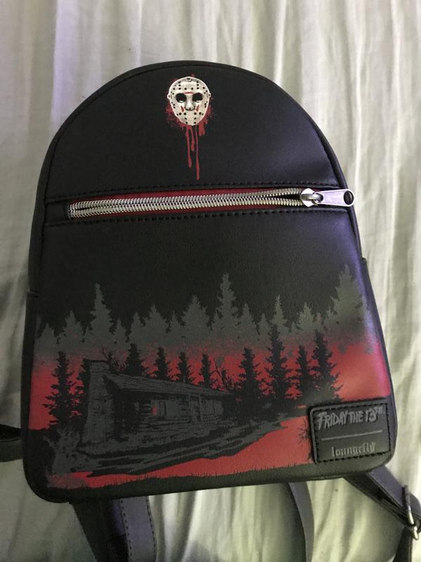 Loungefly Friday The 13th Jason Cabin Mini Backpack Hot Topic