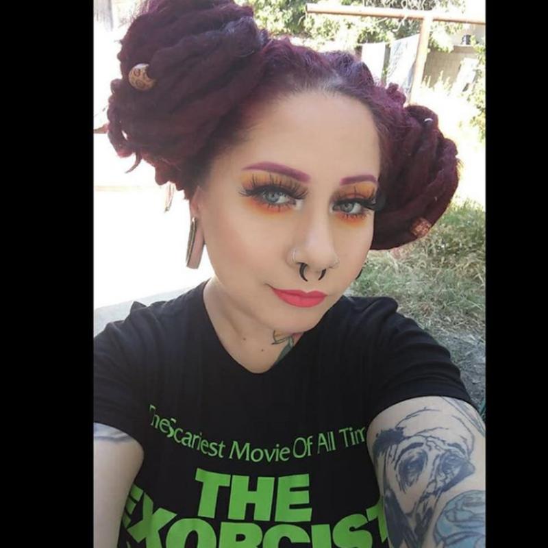 The Exorcist Neon Green Print T-Shirt | Hot Topic